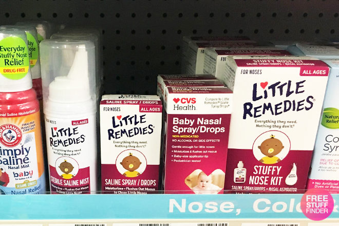 *NEW* $1.50 Off Little Remedies Coupon (Print Now) - Saline Spray for 7¢ at CVS