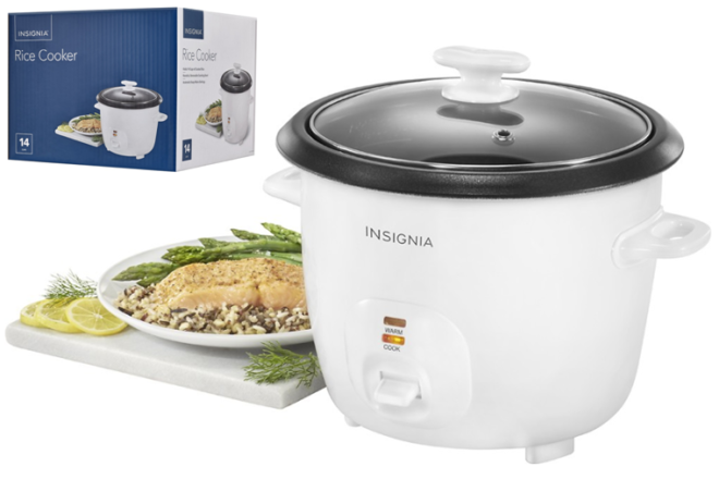 Best Buy: Insignia 2.6-Quart Rice Cooker for JUST $9.99 (Regularly $20)