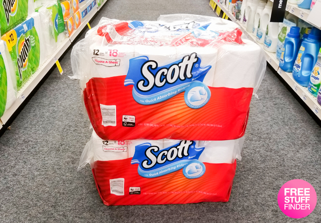 Scott Paper Towels, ONLY $6.38 at CVS (Reg $15.49) - Just 53¢ Per MEGA Roll!