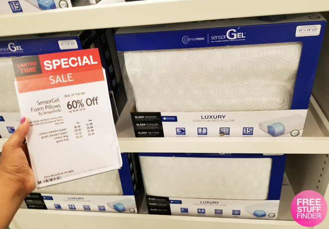 Macy's: 60% Off Memory Foam Pillows - Martha Stewart Contour Pillow ONLY $23.99 (Regularly $60)