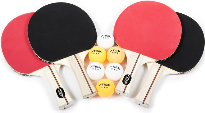 Amazon: 4-Player Table Tennis Racket Set Just $13.49 (Regularly $50)