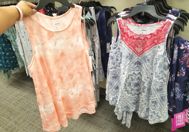 Women's Swing Tanks ONLY $6.99 + FREE Shipping (Kohl's Cardholders) - Reg $20!