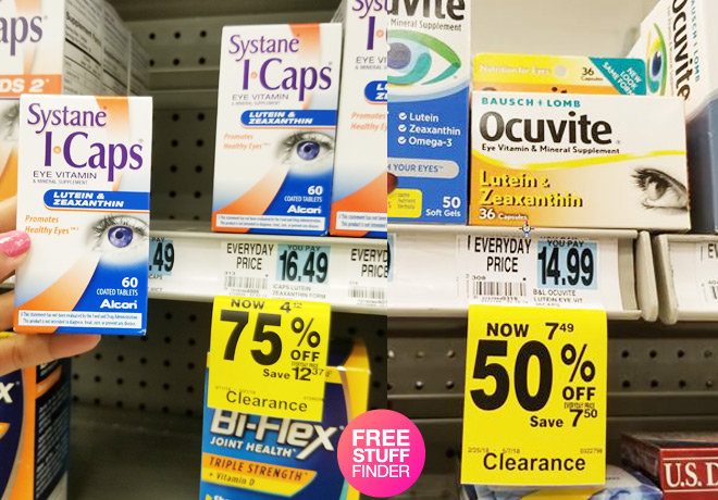 Clerance Find: Up to 83% Off Health Items at Rite Aid (Ocuvite, Systane, Zantax & More!)