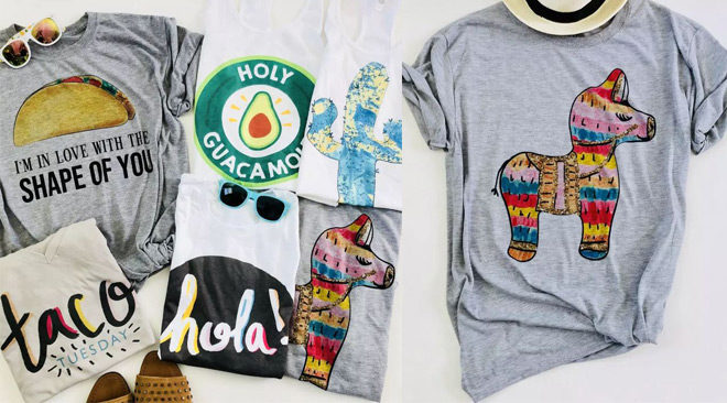 Taco Graphic Tees and Tanks ONLY $12.99 (Reg $32) - Multiple Styles!