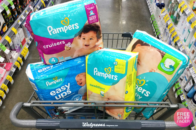 Pampers Diapers & Easy-Ups Training Pants Only $4 (Regularly $13) at Walgreens