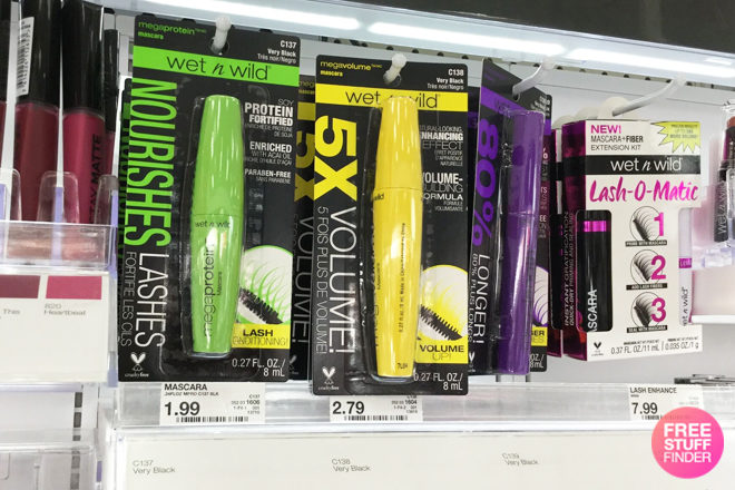 *NEW* $4.50 in Wet n Wild Cosmetics Coupons (Mascara JUST 99¢ at Target)