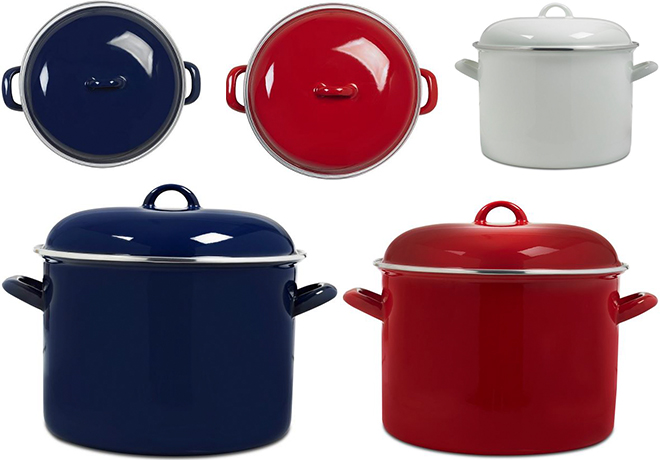 Macy's: Victoria 10-Qt. Enamel-Coated Stockpot ONLY $16.13 (Reg $45)