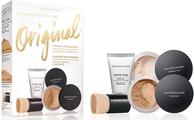 BareMinerals Mineral Foundation 4-Piece Kit Only $25.50 + FREE Shipping (Reg $34)