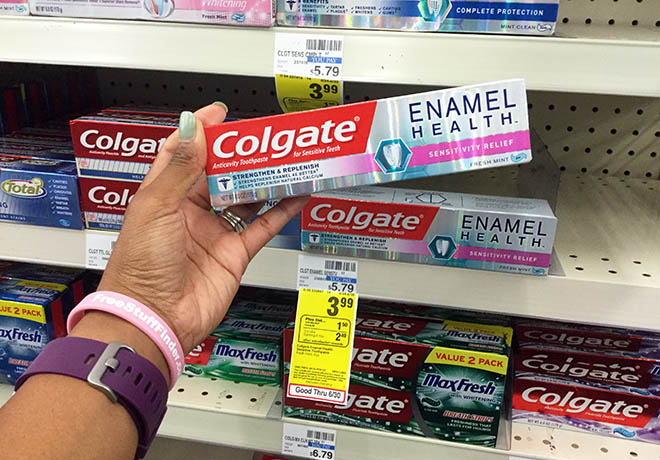 Colgate Enamel Health Toothpaste ONLY 99¢ (Reg $5.79) at CVS - No Coupons Needed!