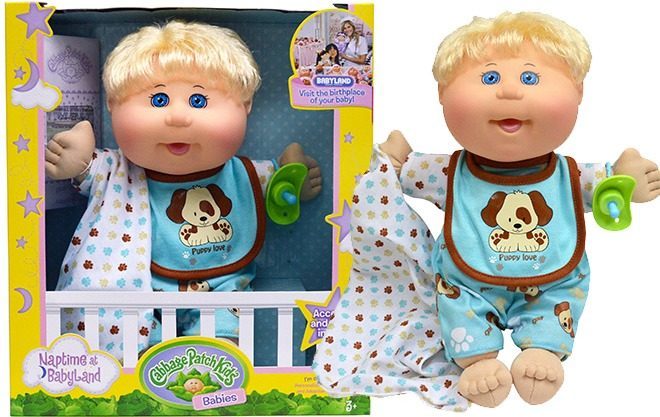 Cabbage Patch Kids Naptime Baby JUST $10 (Reg $30) at Walmart.com + FREE Pickup
