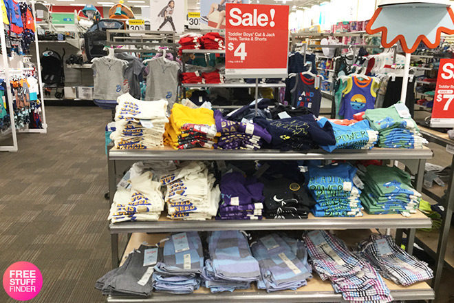 *HOT* Cat & Jack Kids Tees, Tanks & Shorts Starting at Only $4 (In-Store & Online)