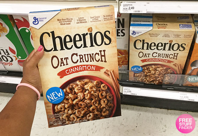 Target: Cheerios Oat Crunch Cinnamon Cereal JUST $2.19 (Regularly $2.69)