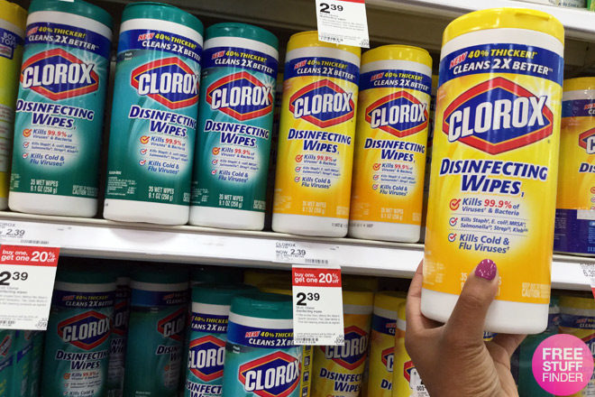 Clorox Disinfecting Wipes for Just $1.65 at Target (Regularly $2.39) - Print Now!