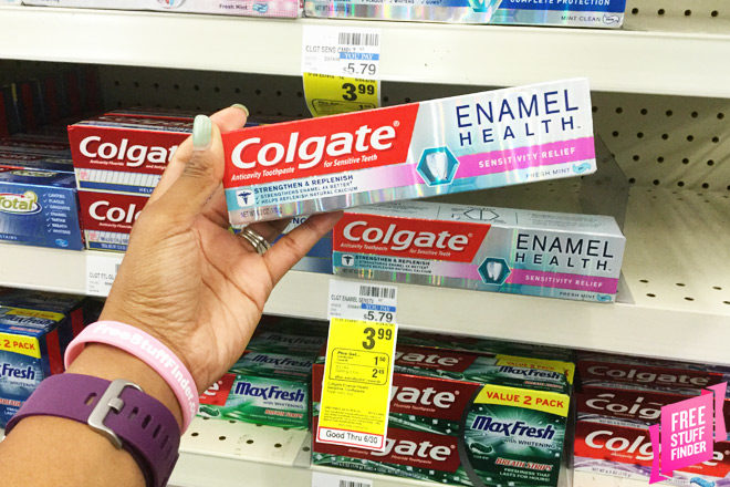 CVS: FREE Colgate Enamel Health Toothpaste (No Coupons Needed!)