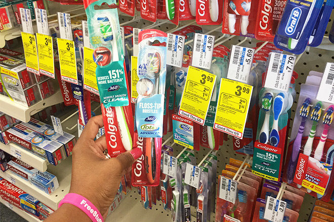 Colgate Manual Toothbrush ONLY 99¢ at CVS (Regularly $5.69)