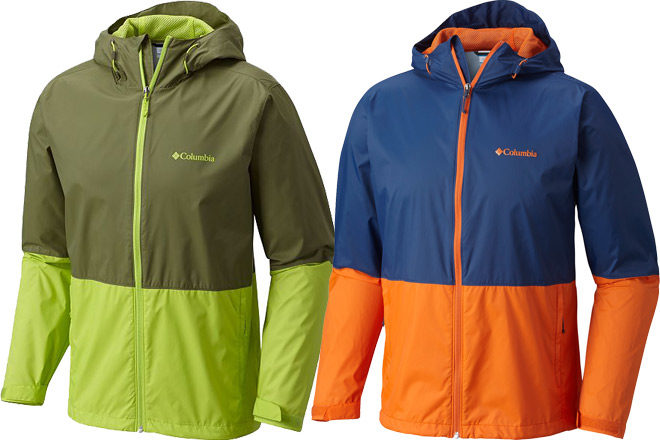 Columbia Men's Colorblocked Rain Jacket for Just $28.93 (Regularly $75) - Two Colors!