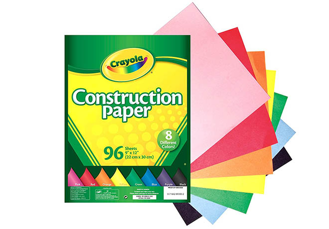 Crayola 96-Count Construction Paper Pack JUST $2.46 on Amazon (Add-On Item)