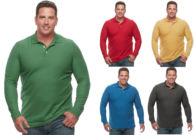 Kohl’s: Croft & Barrow Men’s Big & Tall Polo Shirts ONLY $3.20 (Reg $40)