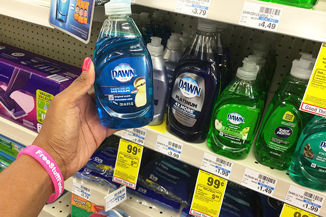 Dawn Liquid Dish Soap ONLY 74¢ at CVS (Regularly $2)