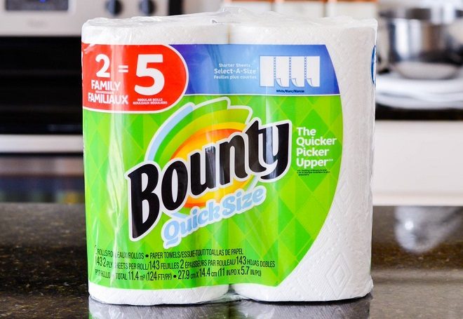 Bounty Paper Towels 16-Ct ONLY $17.54 on Amazon + FREE Shipping ($1.10 per Roll!)