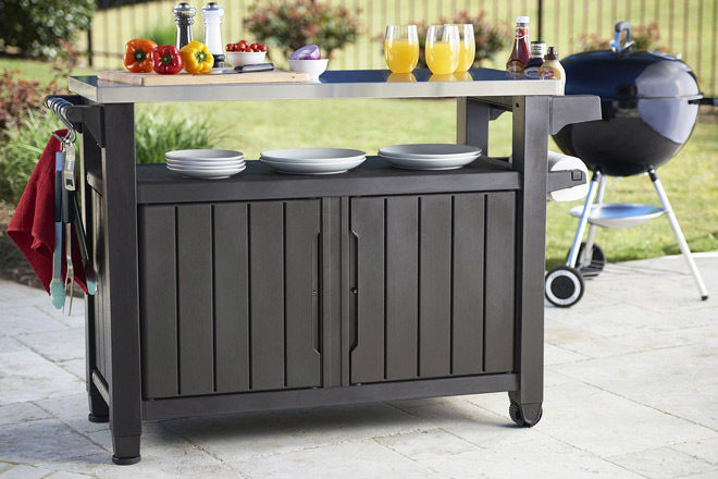 Keter Unity XL BBQ Storage Table JUST $116.73 + FREE Shipping (Reg $240)