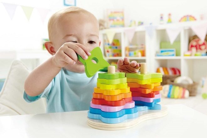 Hape Double Rainbow Stacker 19-Pieces ONLY $9.74 + FREE Pickup (Regularly $20)