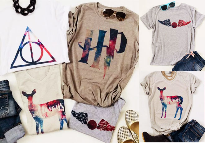 Harry Potter Tees Only $13.99 - Choose from 4 Designs & 5 Colors