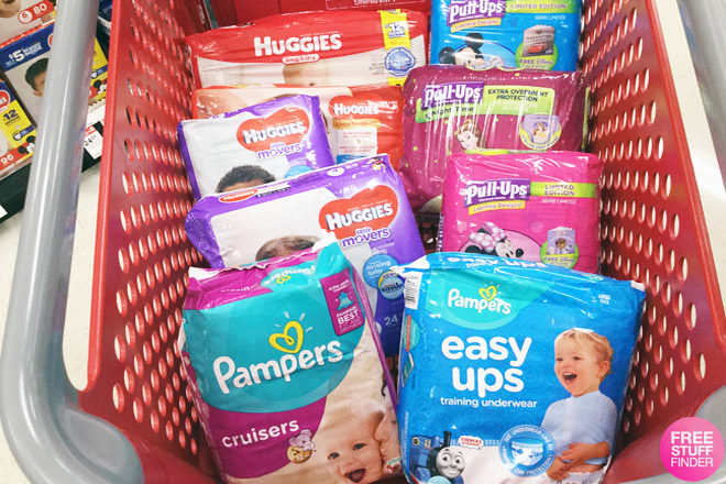 FREE $15 Target Gift Card with $75 Baby Department Purchase (Diapers, Food, Wipes)