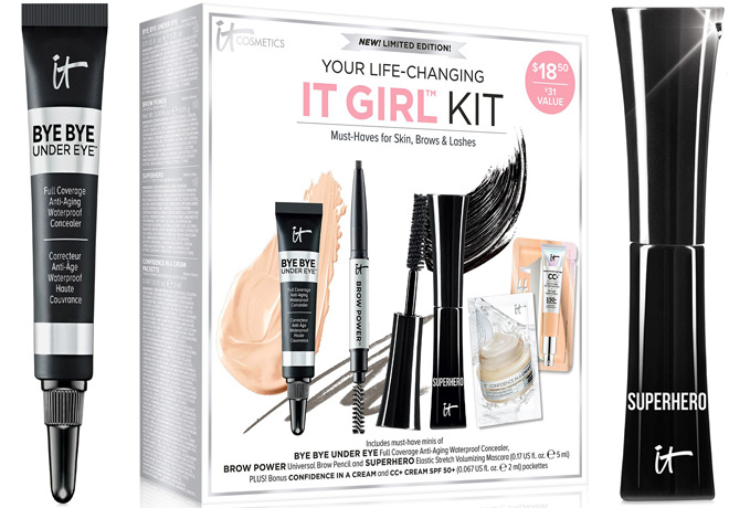 IT Cosmetics 5-Pc IT Girl Kit Limited Edition Only $12.50 + FREE Shipping (Reg $18.50)