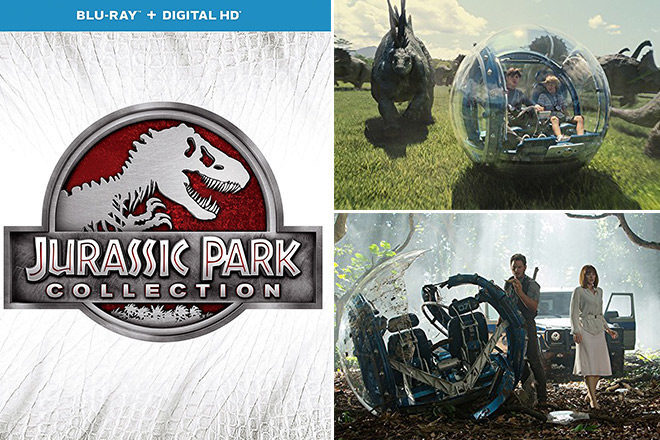 Jurassic Park Blu-Ray + Digital HD Collection Only $16.99 (Regularly $45) - Today Only