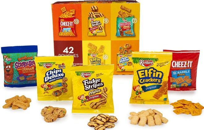 Keebler & Cheez-It 42-Count Variety Pack Only $9.49 + FREE Shipping (23¢ per Pack!)