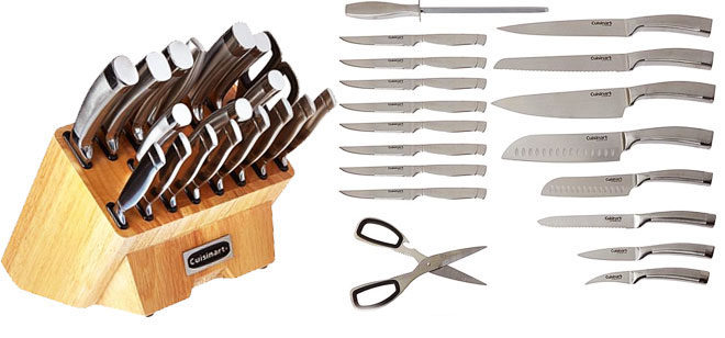 Woot: Cusiniart 19-Piece Normandy Cutlery Block Set for Only $79.99 (Regularly $120)