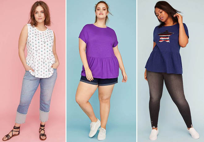 Lane Bryant: Tees & Tanks for ONLY $15 (Regularly up to $44.95) - Today Only!