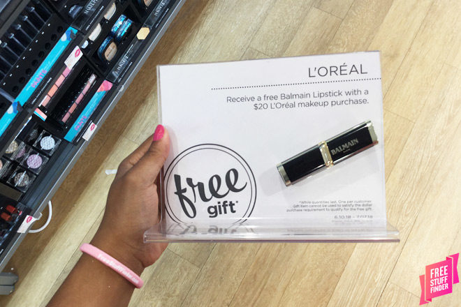 FREE L’Oreal Paris X Balmain Lipstick with $20 L'Oreal Purchase at ULTA