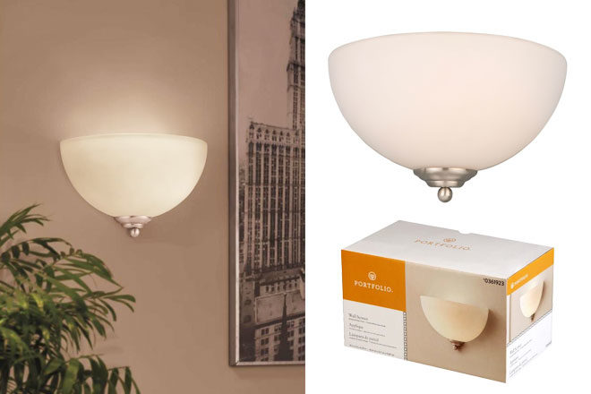 Lowe’s: 50% off Wall Sconces (Starting at $9.99!) - Choose from Multiple Designs!