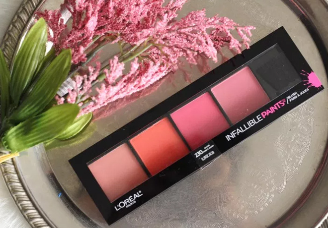 Amazon: L’Oreal Paris Infallible Blush Paints Palette ONLY $3 + FREE Shipping (Reg $15)