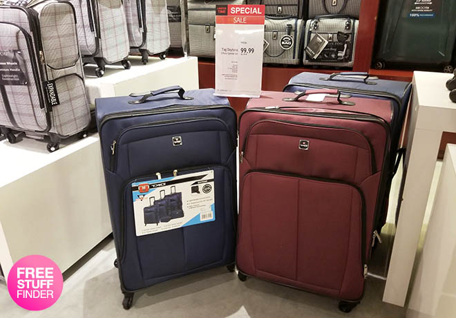 Macy's Online: Tag Daytona 5-Piece Luggage Set JUST $99.99 + FREE Shipping (Reg $300)