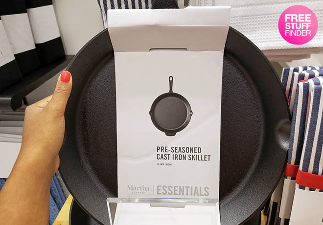 Macy's Online: Martha Stewart 12-Inch Cast Iron Skillet Just $14.99 (Regularly $35)