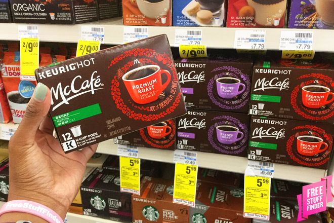 McCafe 12-Ct K-Cups ONLY $3.74 at CVS (Reg $9.49 - Just Use Your Phone!)