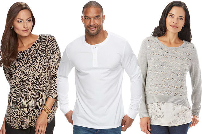 Kohl's Online: Over 90% Off Men's & Women's Apparel (Today Only!)