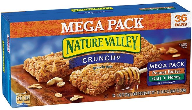 Amazon: Nature Valley Granola Bars 36-Pack ONLY $4.89 - Just 13¢ per Bar!