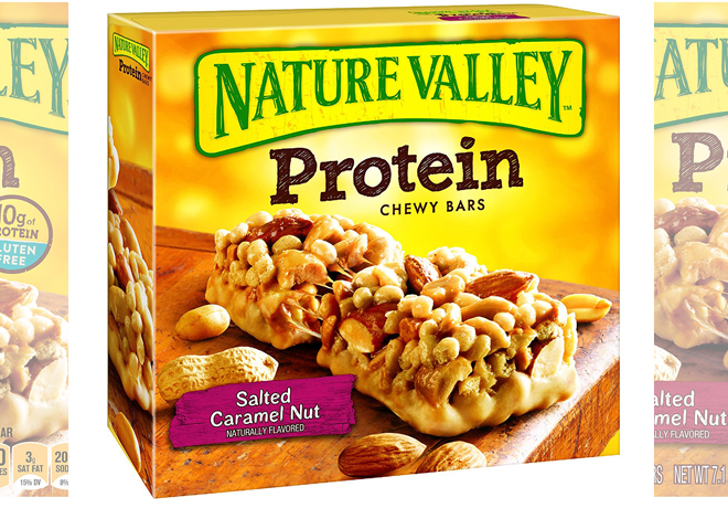 Nature Valley Granola Protein Bars 5-Pack JUST $2.78 on Amazon (That's 55¢ Per Bar)