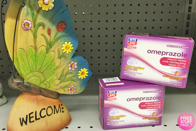 Easy Savings on Rite Aid Omeprazole Orally Disintegrating Tablet (Just Use Your Phone)