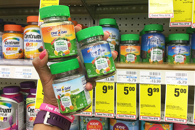 One a Day Nature’s Medley Multivitamins for Only $1 at CVS (Reg $5.79) - Print Now!