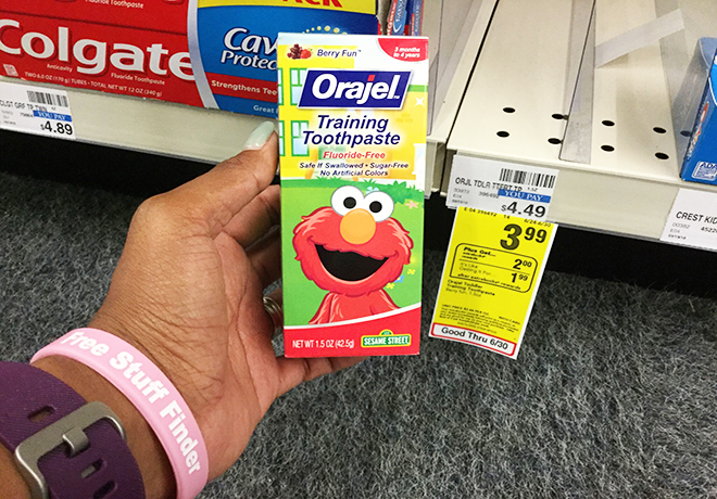 Orajel Training Toothpaste ONLY 99¢ (Regularly $4.49) at CVS (Ends Today!)