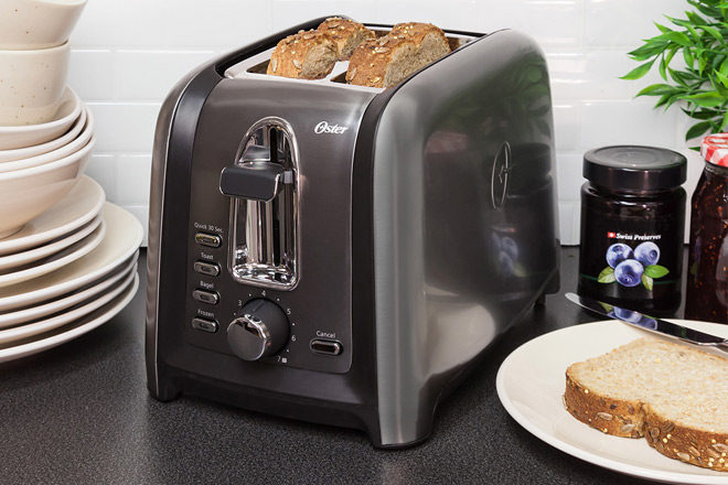 Oster 2-Slice Stainless Steel Toaster Oven for Just $17.99 + FREE Shipping (Regularly $50)