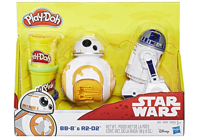 Amazon: Play-Doh Star Wars BB-8 and R2-D2 Set Just $6.85 - Regularly $17 (Add-On Item)