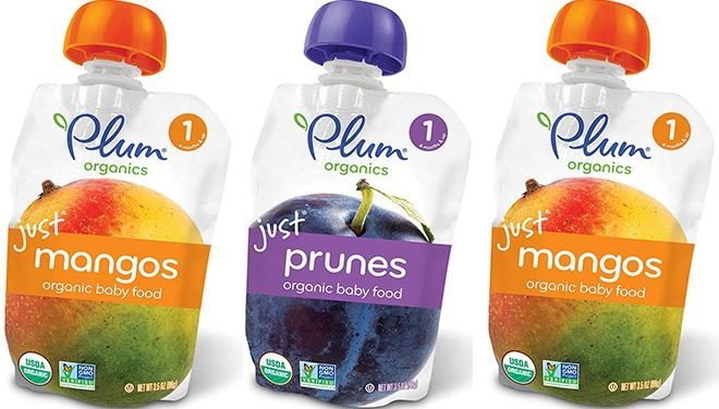 Plum Organics Baby Food 12-Pack Only $9.50 + FREE Shipping (79¢ per Pouch)