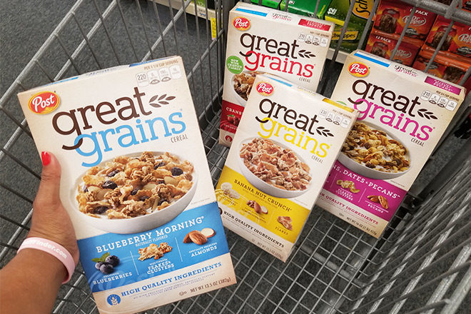 Post Great Grains Cereal Only $1.04 at CVS - Regularly $4.89