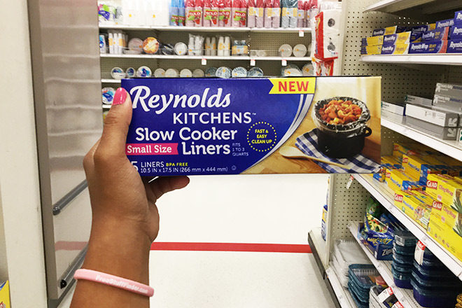 Reynolds Slow Cooker Liners Only $1.12 at Target (Regularly $2.49)